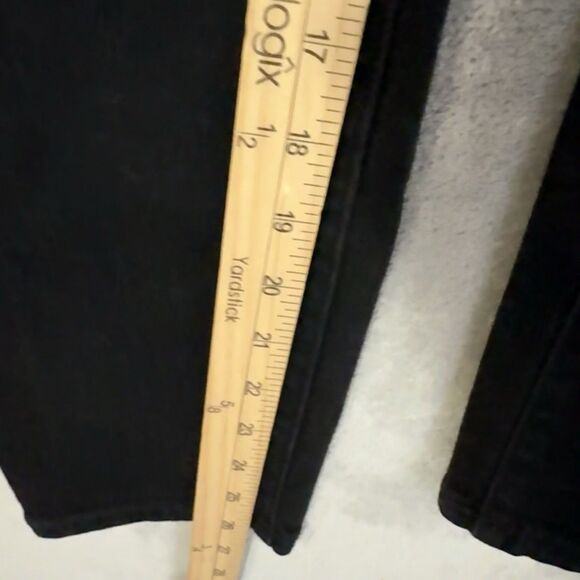 SPANX ANKLE SKINNY BLACK Pull On Jeans Women Size XL Jeggings 20278R Stretch - Picture 5 of 7